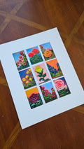Pride Series of Roses - glossy finish, with mat