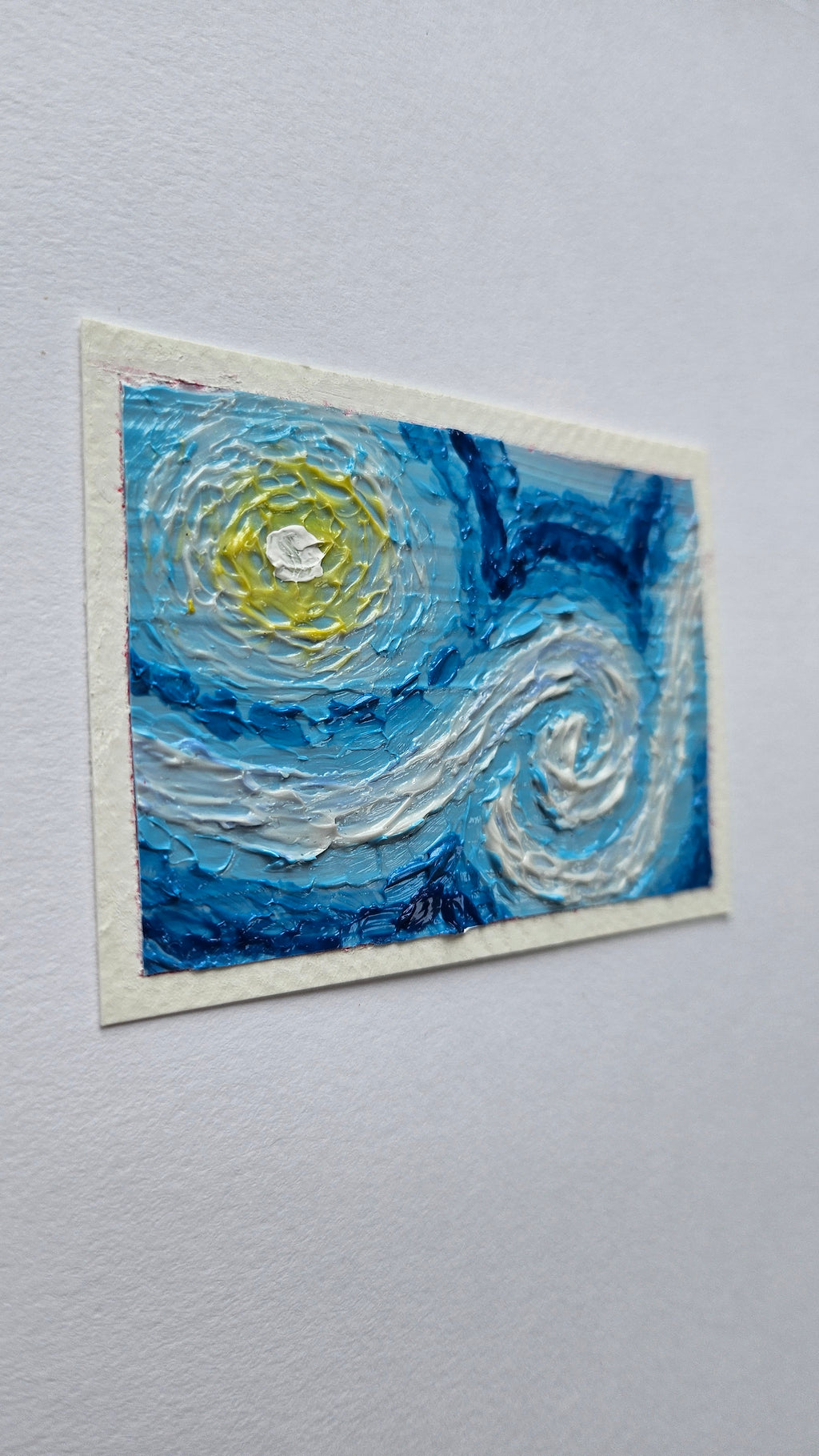 Mini painting of a sunny day