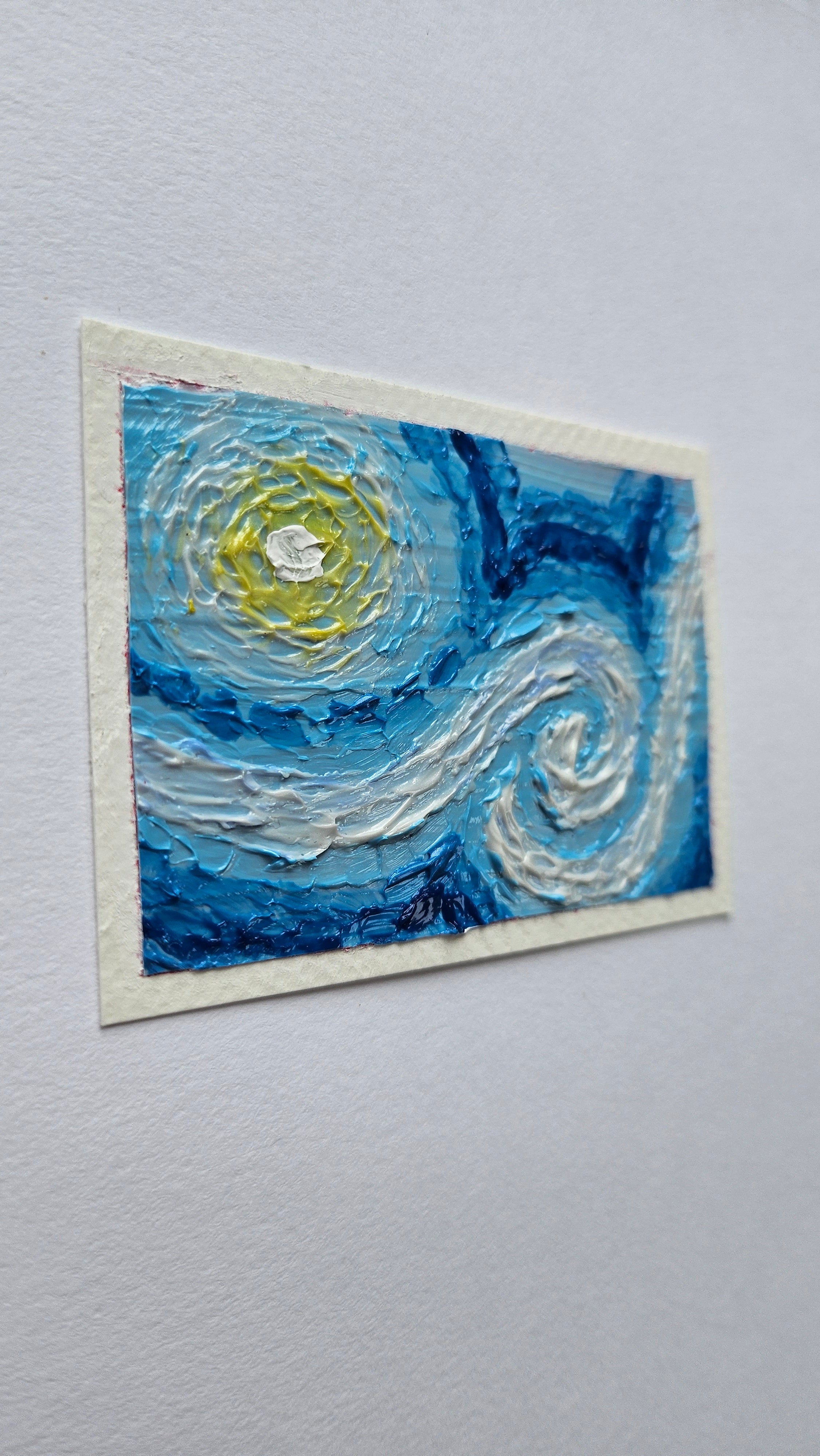 Mini painting of a sunny day