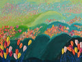 Hills of flowers