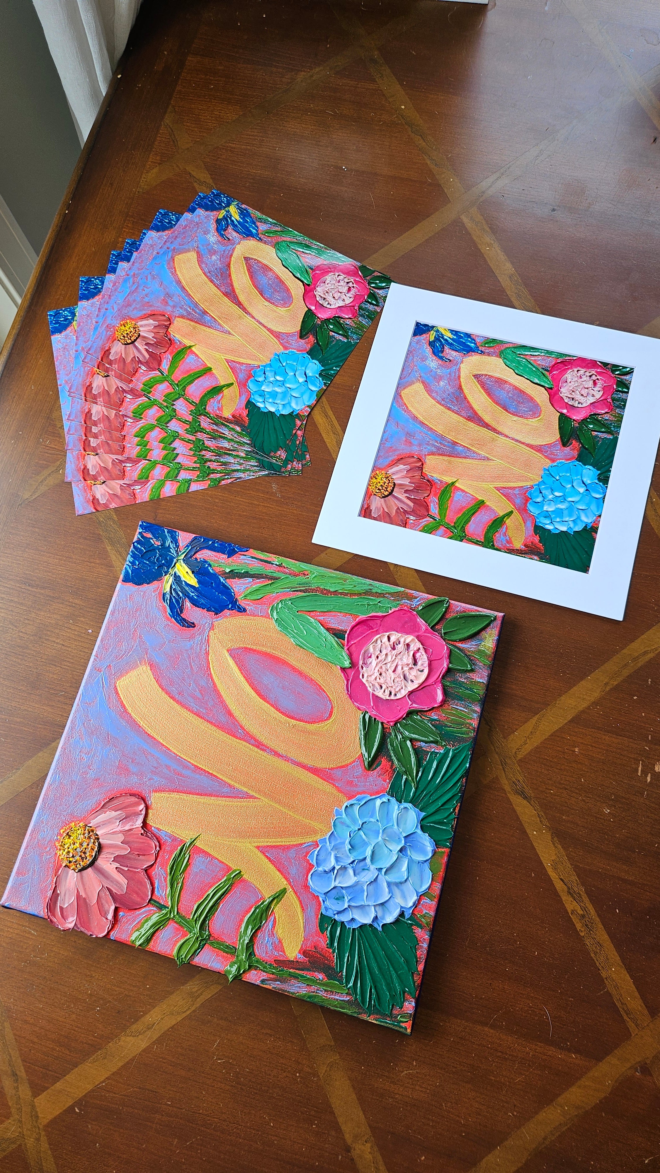 No work, no school, no shopping - glossy finish, with mat